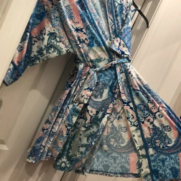 IN BLOOM NIGHTGOWN & ROBE 2-Piece Set NWT sz L